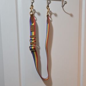 Coach Multicolor Strap with Brown Accents